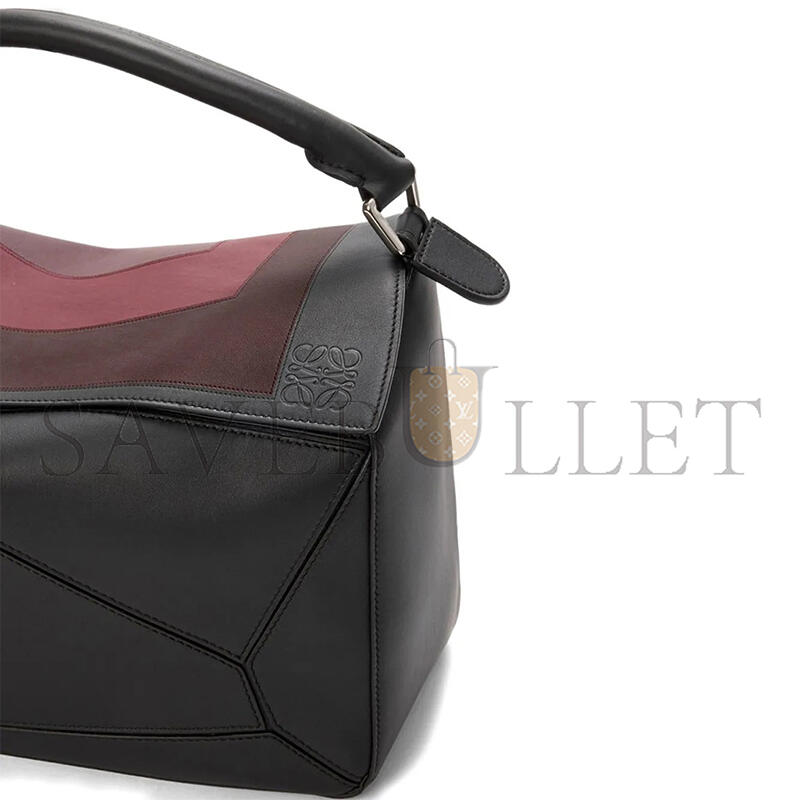 L0ew* large puzzle bag in nappa calfskin b510plax01-1101 (33*21.5*14.7cm)